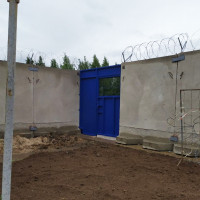 Технический портал с калиткой